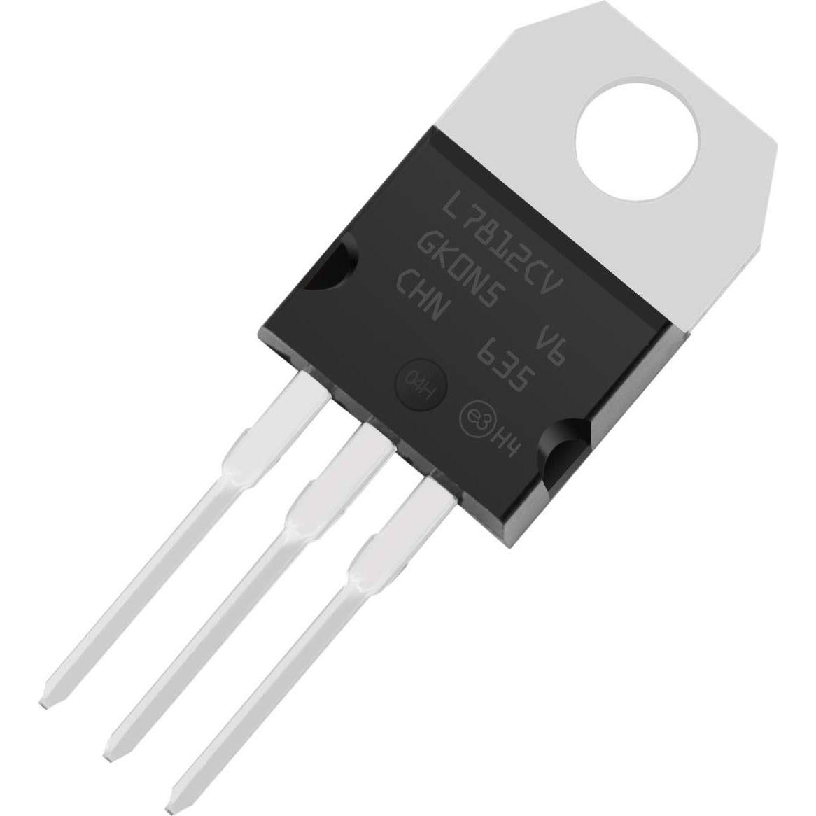 Regulador de Voltaje Positivo 12V Chanzon L7812CV Paquete de 10