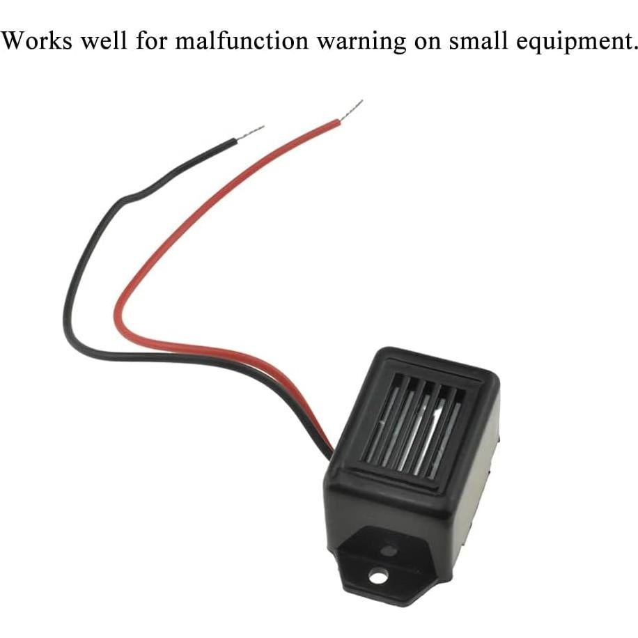 Zumbador Electrónico HAHIYO 12V 400Hz 2 Piezas Montaje en Pared