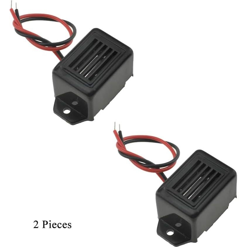 Zumbador Electrónico HAHIYO 12V 400Hz 2 Piezas Montaje en Pared