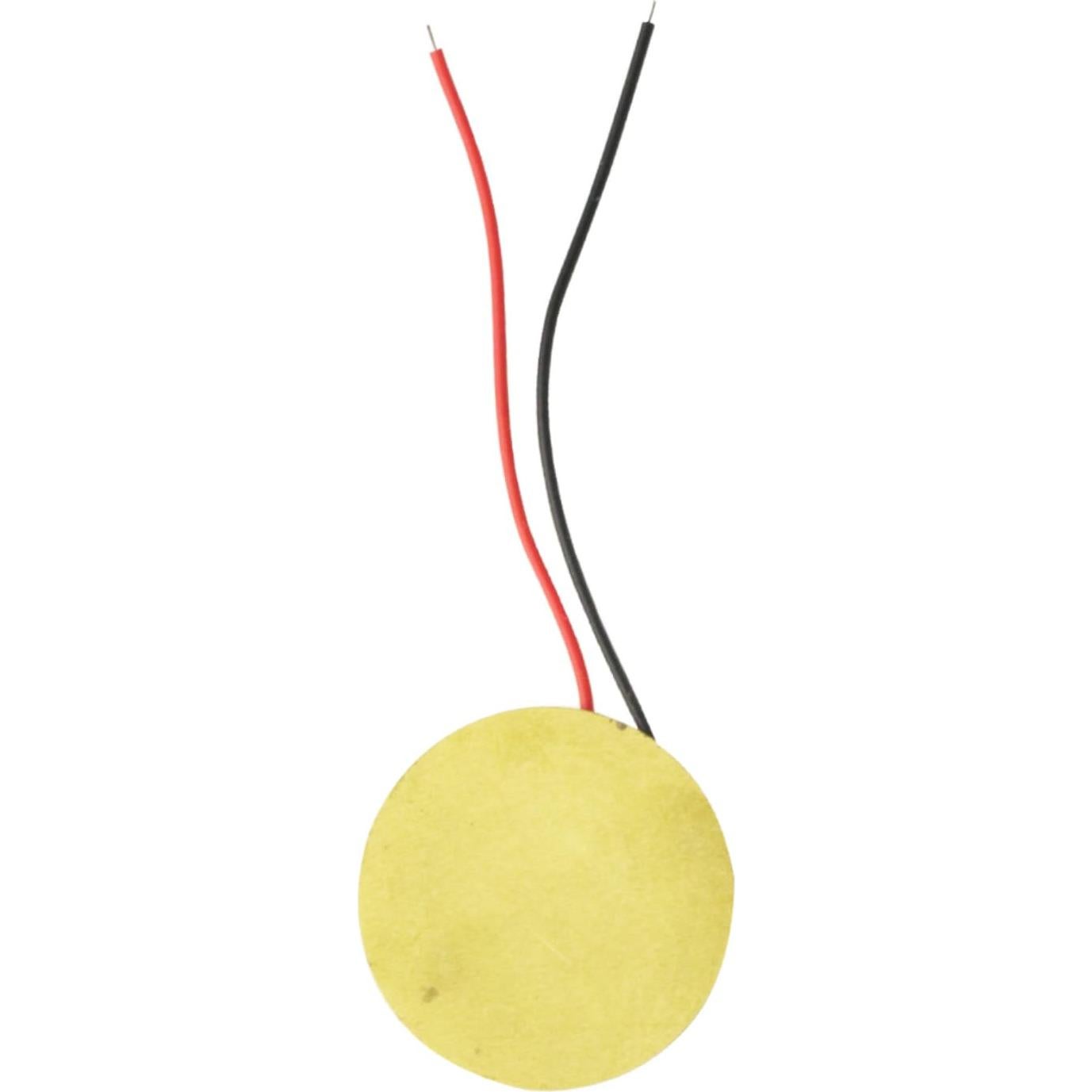 20 Piezas Sensor Piezoeléctrico 27mm GODIYMODULES con Cable