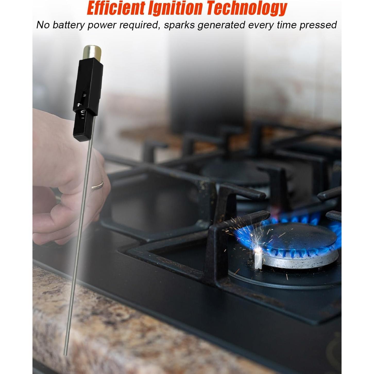 Encendedor Electrónico Piezoeléctrico Cobre GMP-499-1 5 Pcs