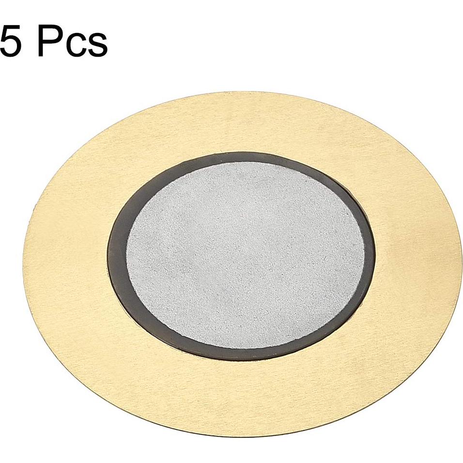 Discos Piezoeléctricos uxcell 41mm para Guitarras Acústicas - 5 Pcs