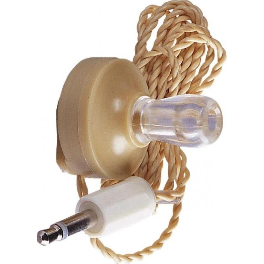 Piezo Electric Crystal Earphone Sensitive High Impedance Ceramic Ear Piece 3.5mm for Transistor Radio/Crystal Radios DIY Electronics Projects 1/8 inch Audio Jack Connector Wire Piezoelectric Element