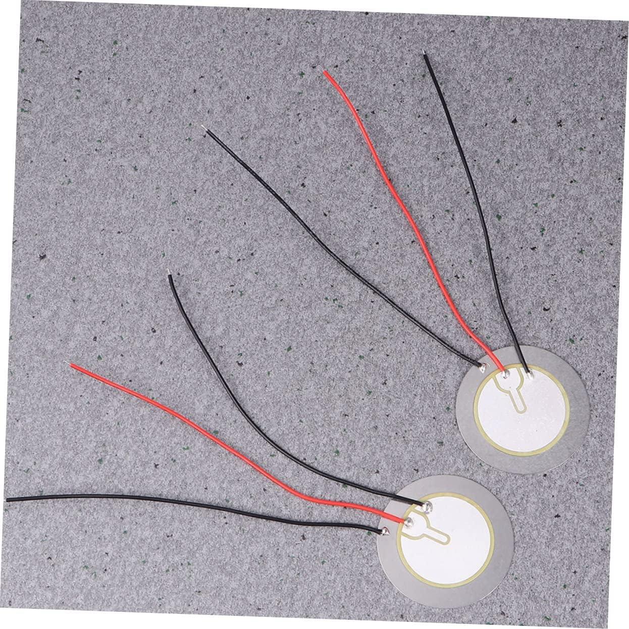 20 Discos Piezoeléctricos Acústicos 11x3.5cm para Electrónica