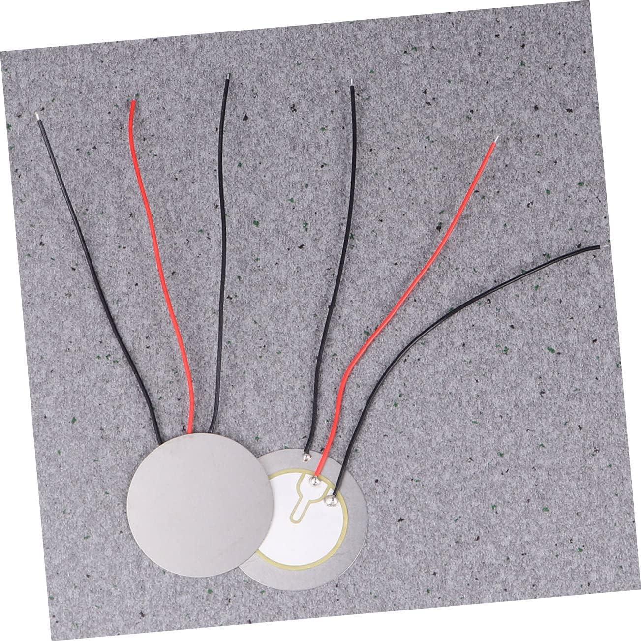 20 Discos Piezoeléctricos Acústicos 11x3.5cm para Electrónica