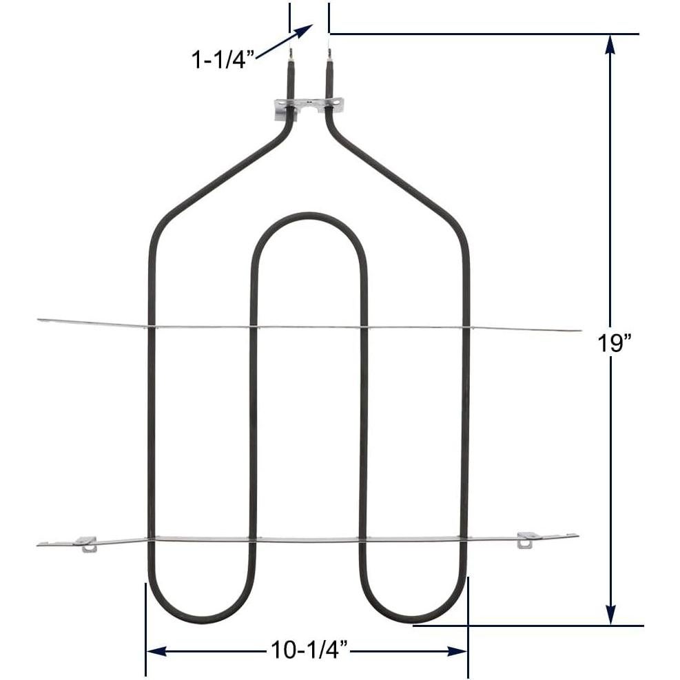 Elemento de Asado PRYSM WB44T10009 3410W 240V Compatible GE