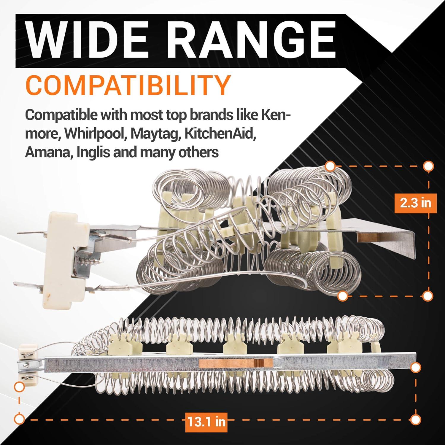 Kit de Repuestos para Secadora BlueStars 3387747 - 5200W 240V