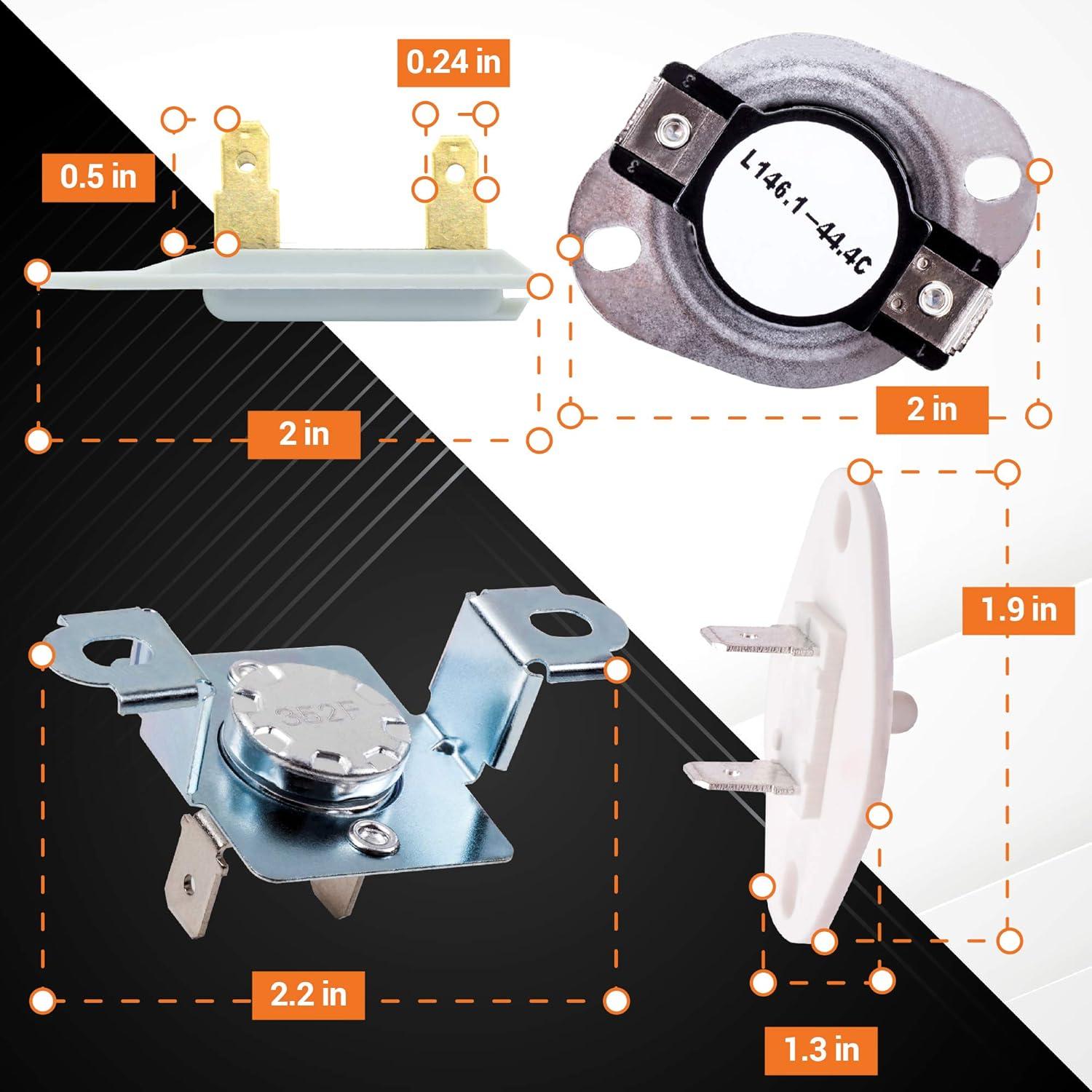 Kit de Repuestos para Secadora BlueStars 3387747 - 5200W 240V