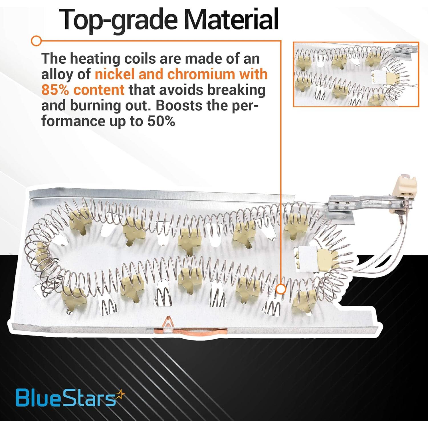 Kit de Repuestos para Secadora BlueStars 3387747 - 5200W 240V