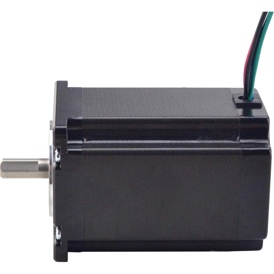 Motor Paso a Paso Nema 23 STEPPERONLINE 2.4Nm 4A Eje 8mm