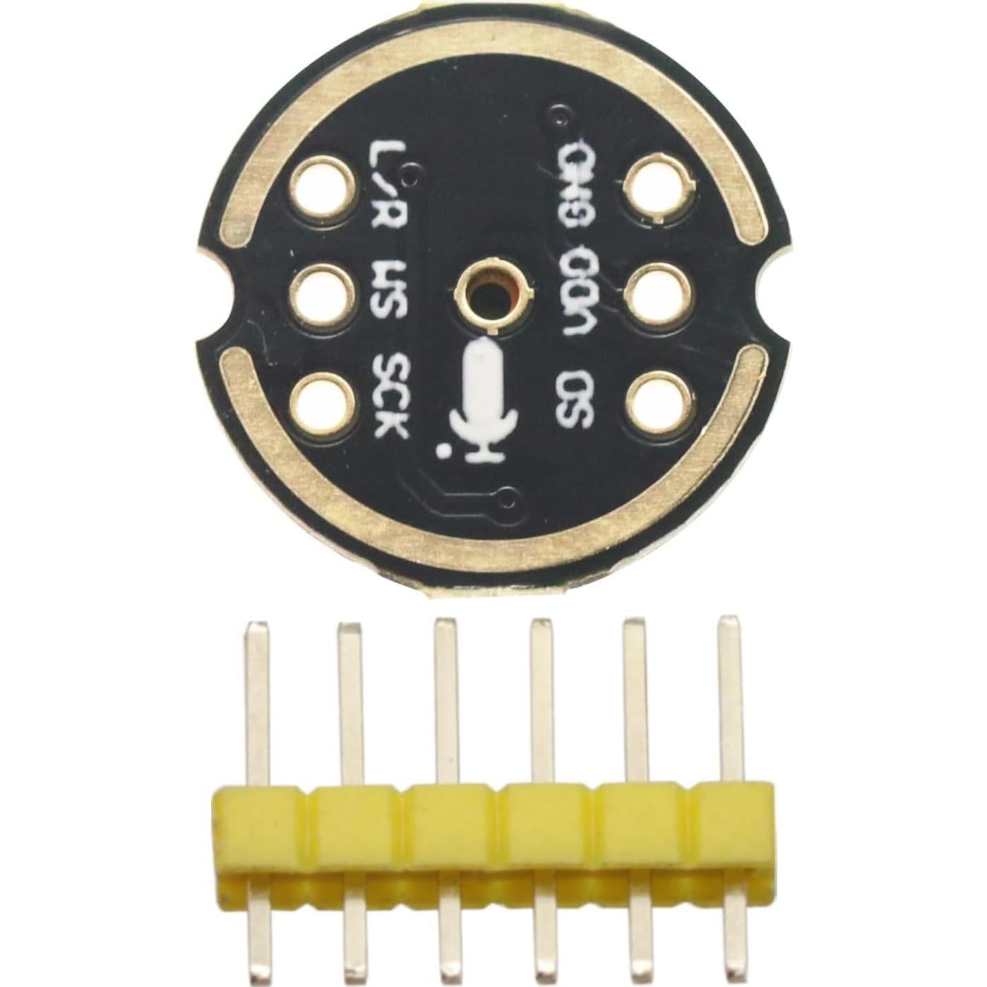 2 Pcs Micrófono Omnidireccional INMP441 MEMS I2S 24 bits