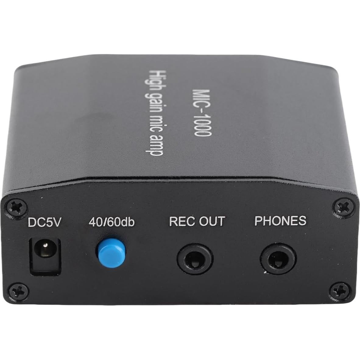 Amplificador de Micrófono Marhynchus 1000x 5V DC 250mAh