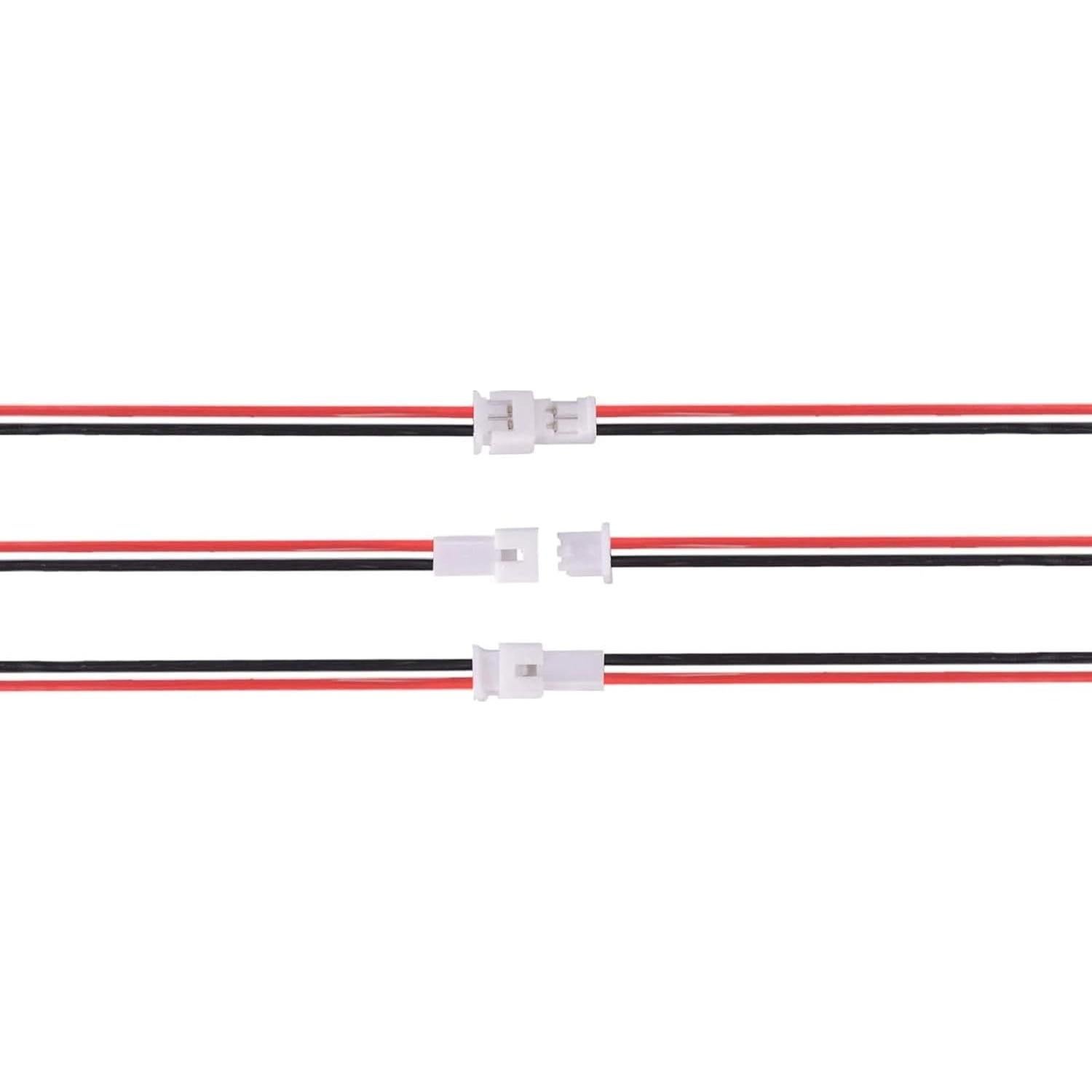 Conectores Eléctricos Micro JST 1.25mm 10 Pares 2 Pines LYJEE