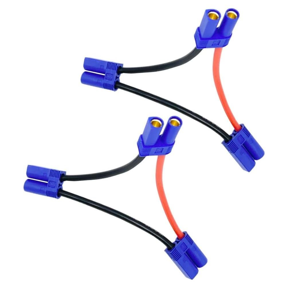 Conector de serie EC5 JINOARC 10cm 10AWG 2 Macho 1 Hembra