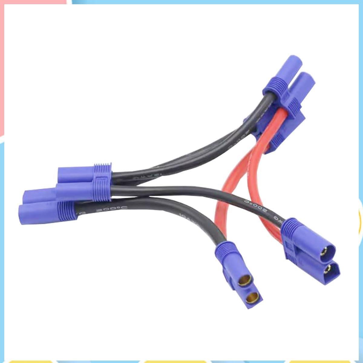 Conector de serie EC5 JINOARC 10cm 10AWG 2 Macho 1 Hembra