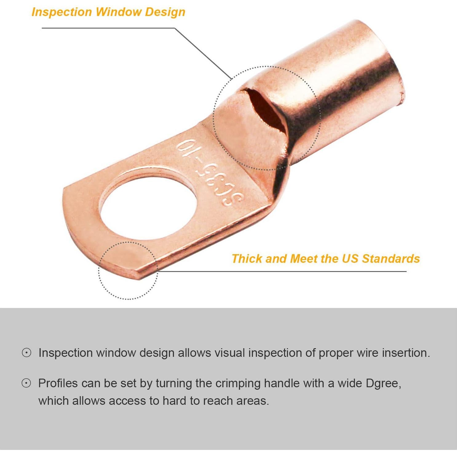 Kit de Terminales de Cobre TKDMR 195 Pcs con Termocontracción