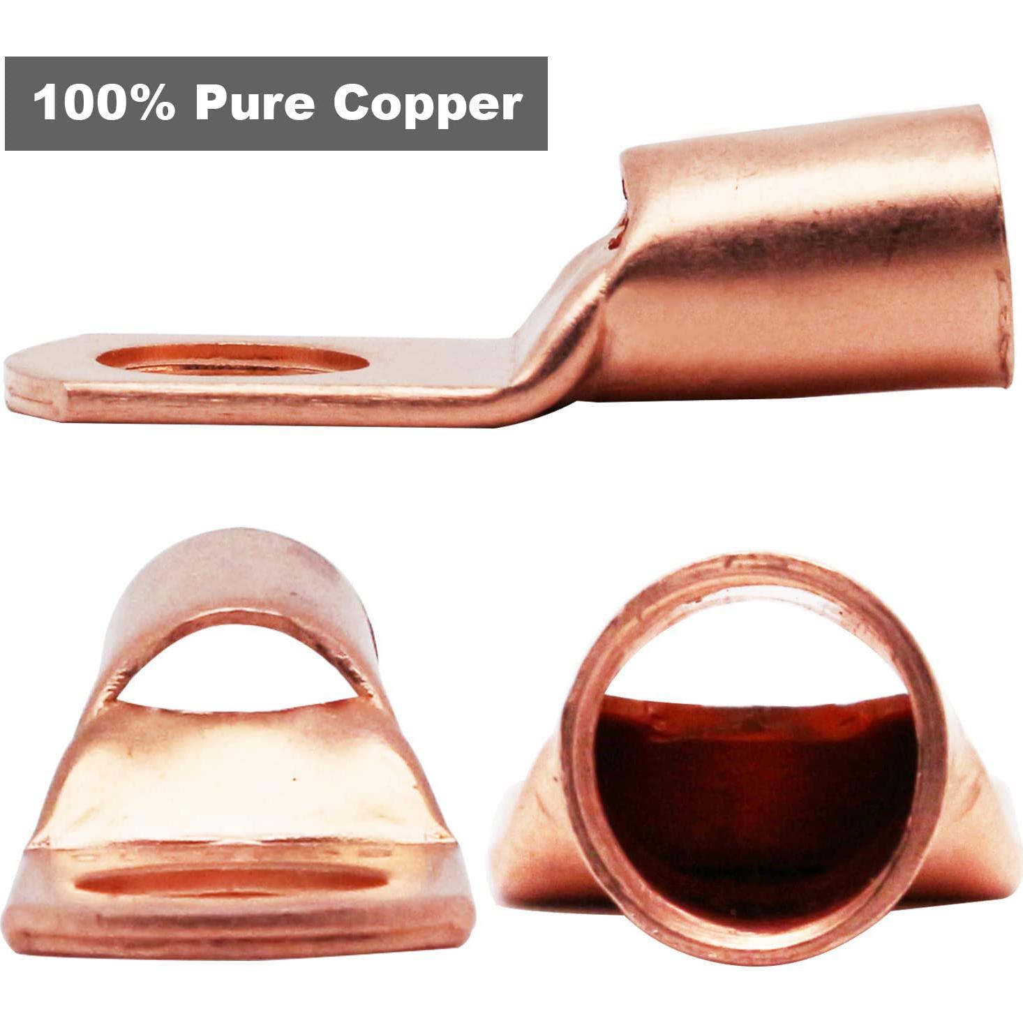 Kit de Terminales de Cobre TKDMR 195 Pcs con Termocontracción