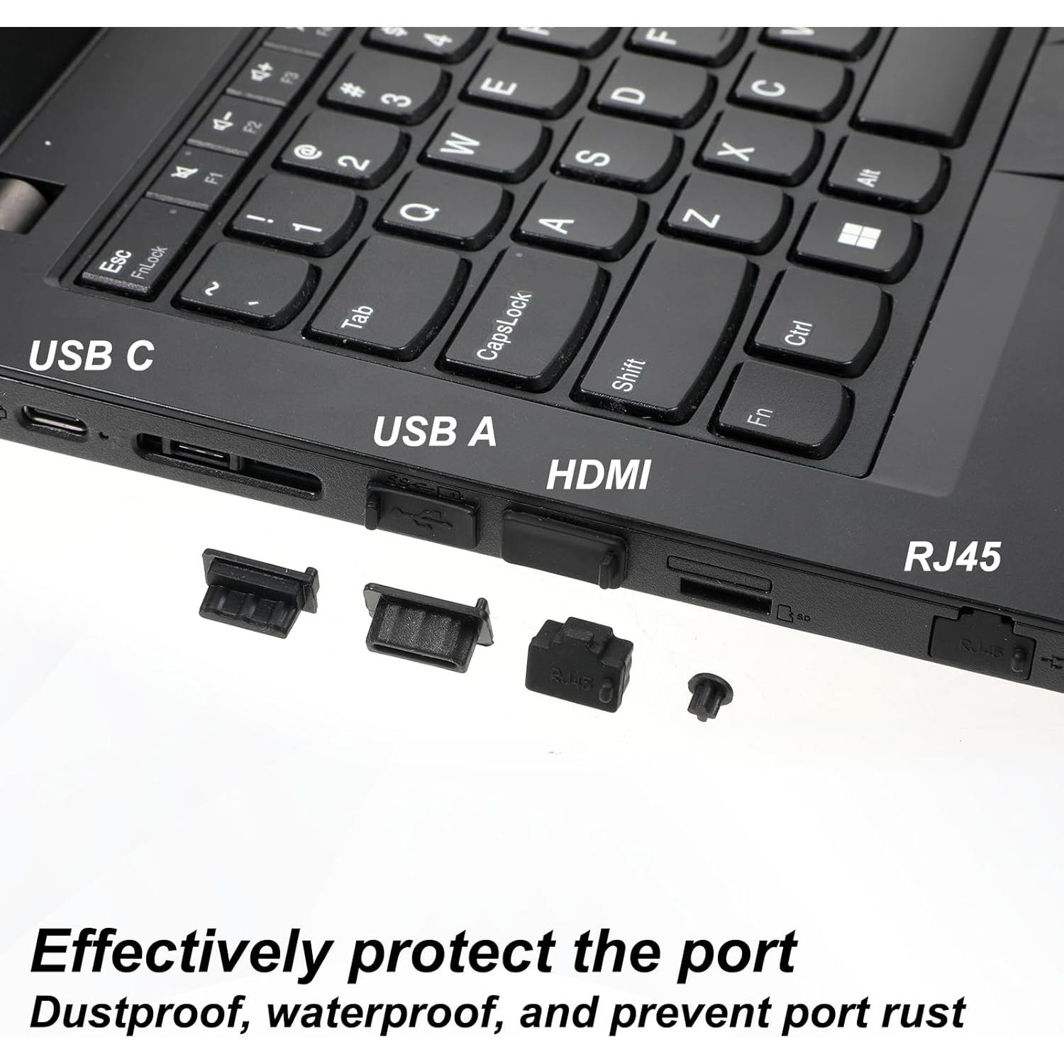 55 Tapas de Puerto USB Silicona Antipolvo SynHHergyx