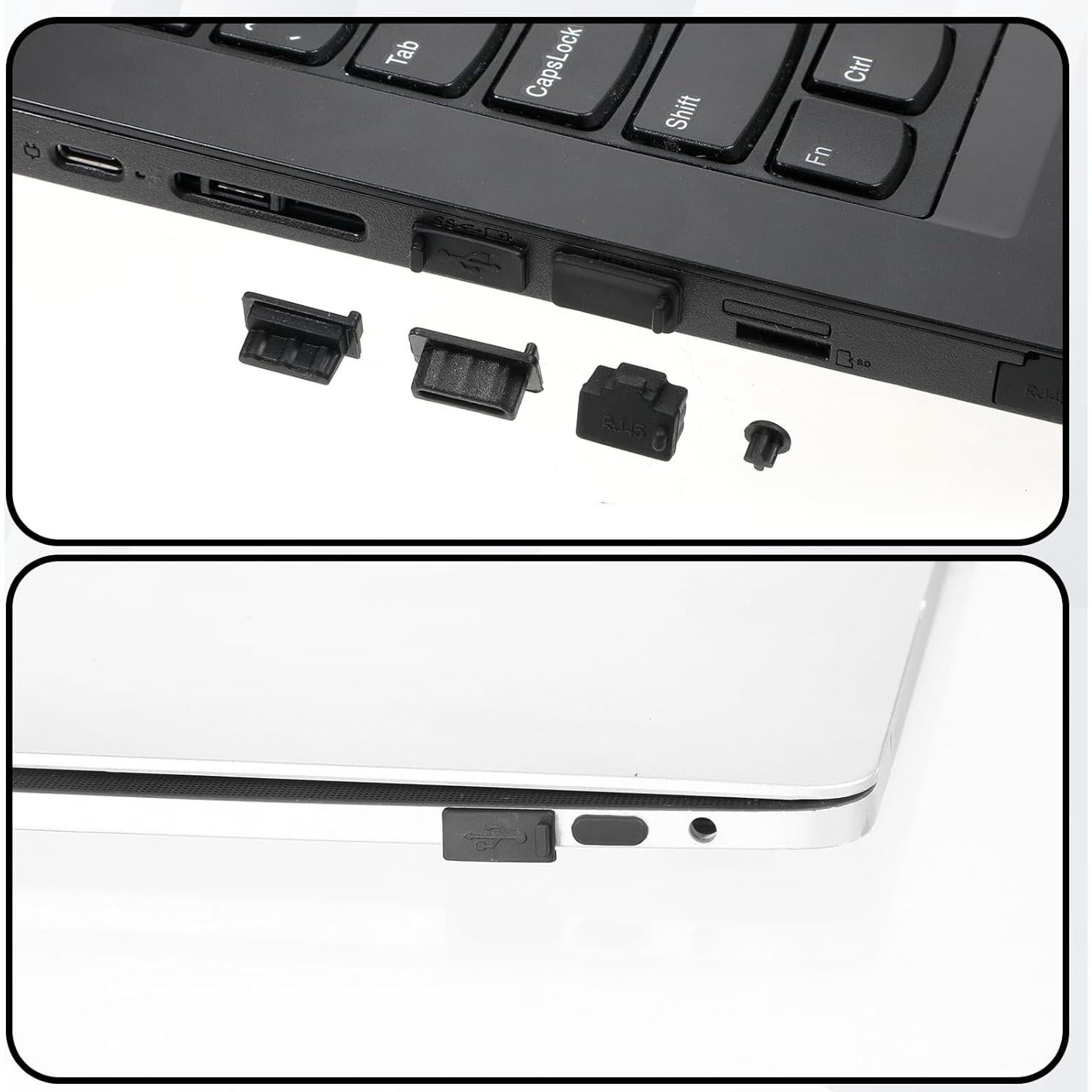 55 Tapas de Puerto USB Silicona Antipolvo SynHHergyx