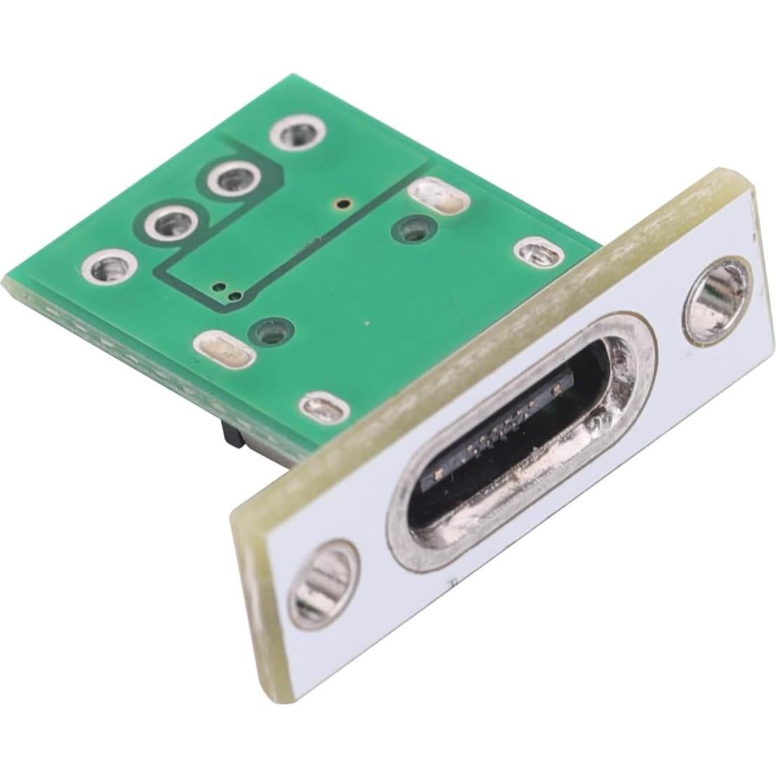 10 Conectores Femeninos Tipo C Teansic con Montaje en Panel