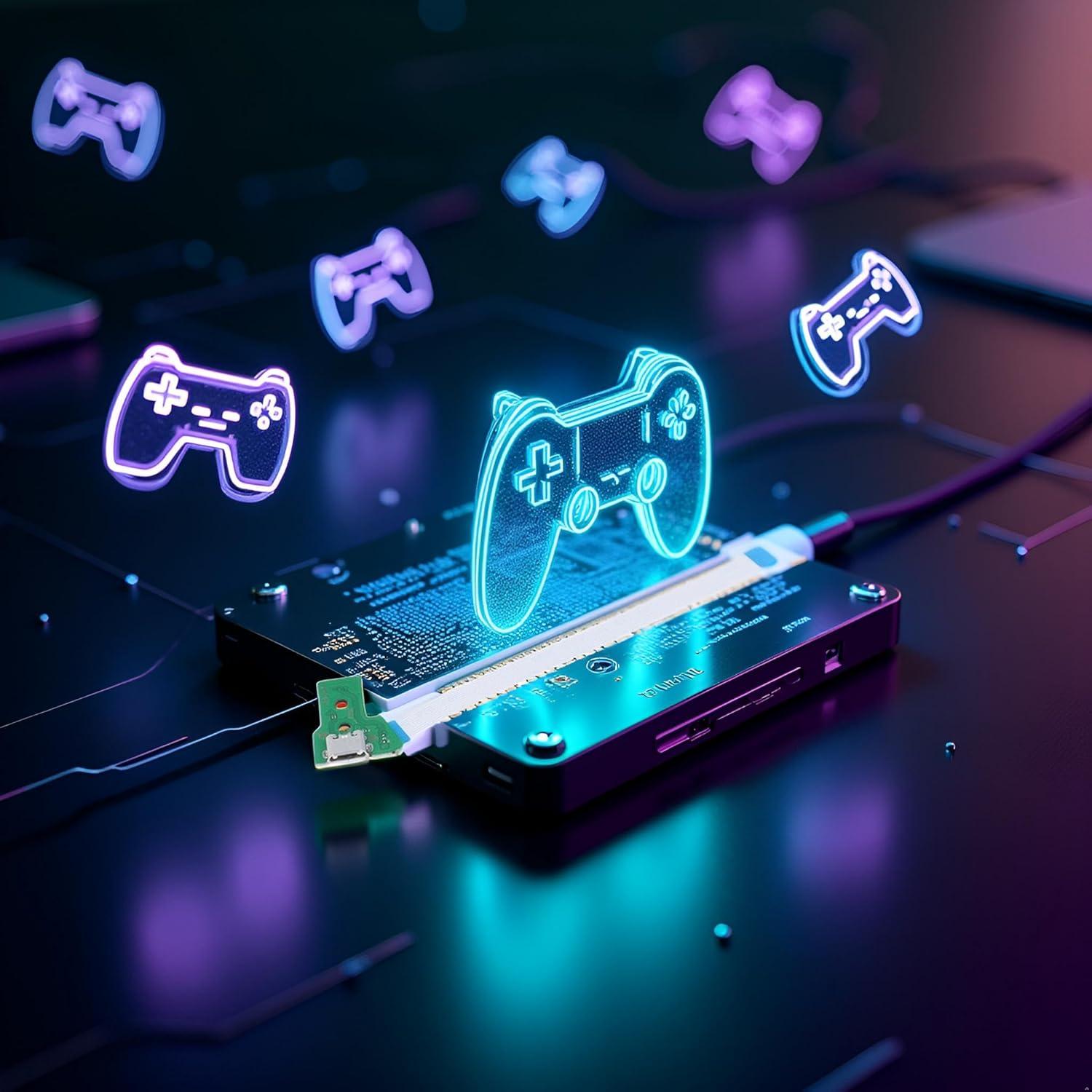 Puerto de Carga USB para Controlador PS4 Xinjincang - Placa Blanca