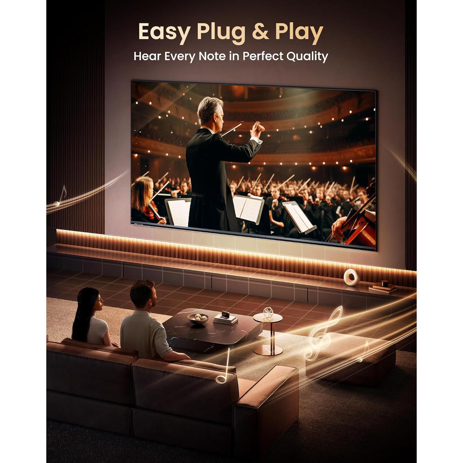 Extractor de Audio HDMI ARC Avedio Links 192KHz a TOSLINK RCA