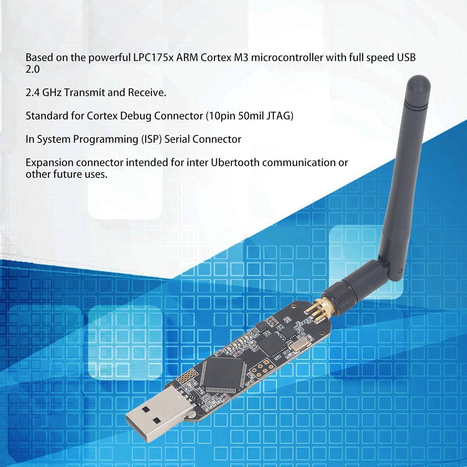 Módulo Ubertooth One 2.4 GHz Plataforma de Desarrollo Electrónica