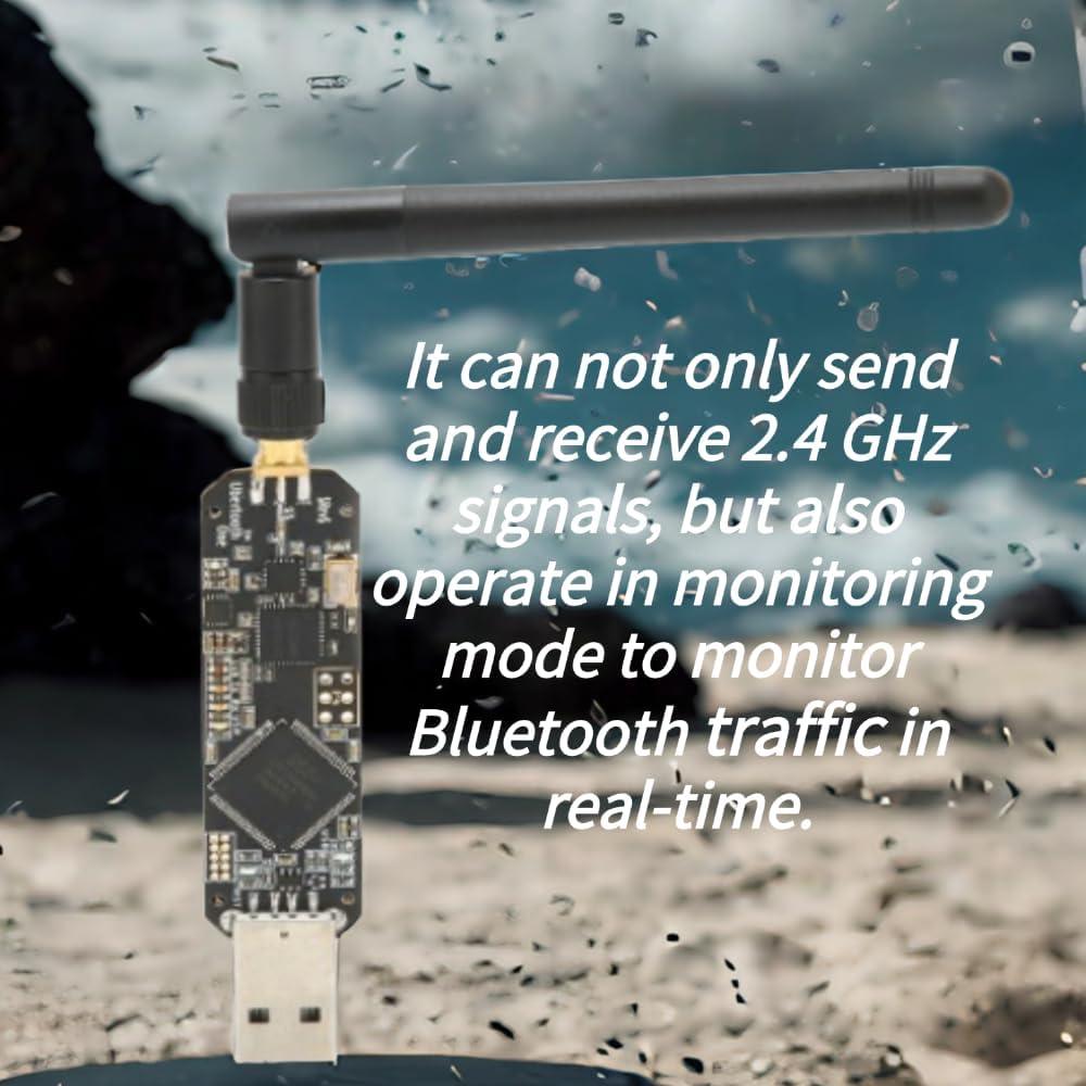 Módulo Ubertooth One 2.4 GHz Plataforma de Desarrollo Electrónica