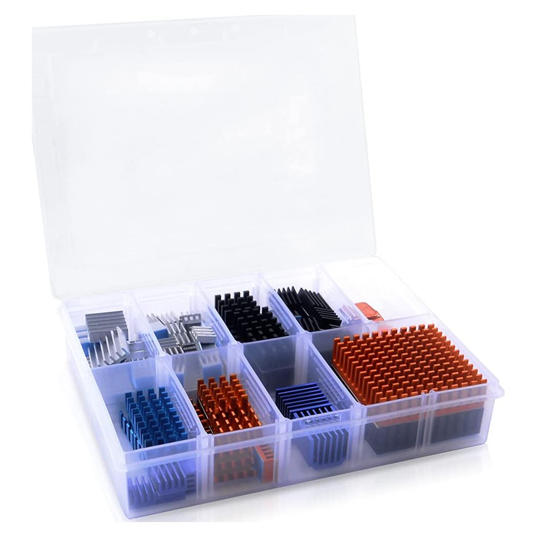 Kit de 102 Disipadores de Calor GeeekPi para Raspberry Pi y Electrónica