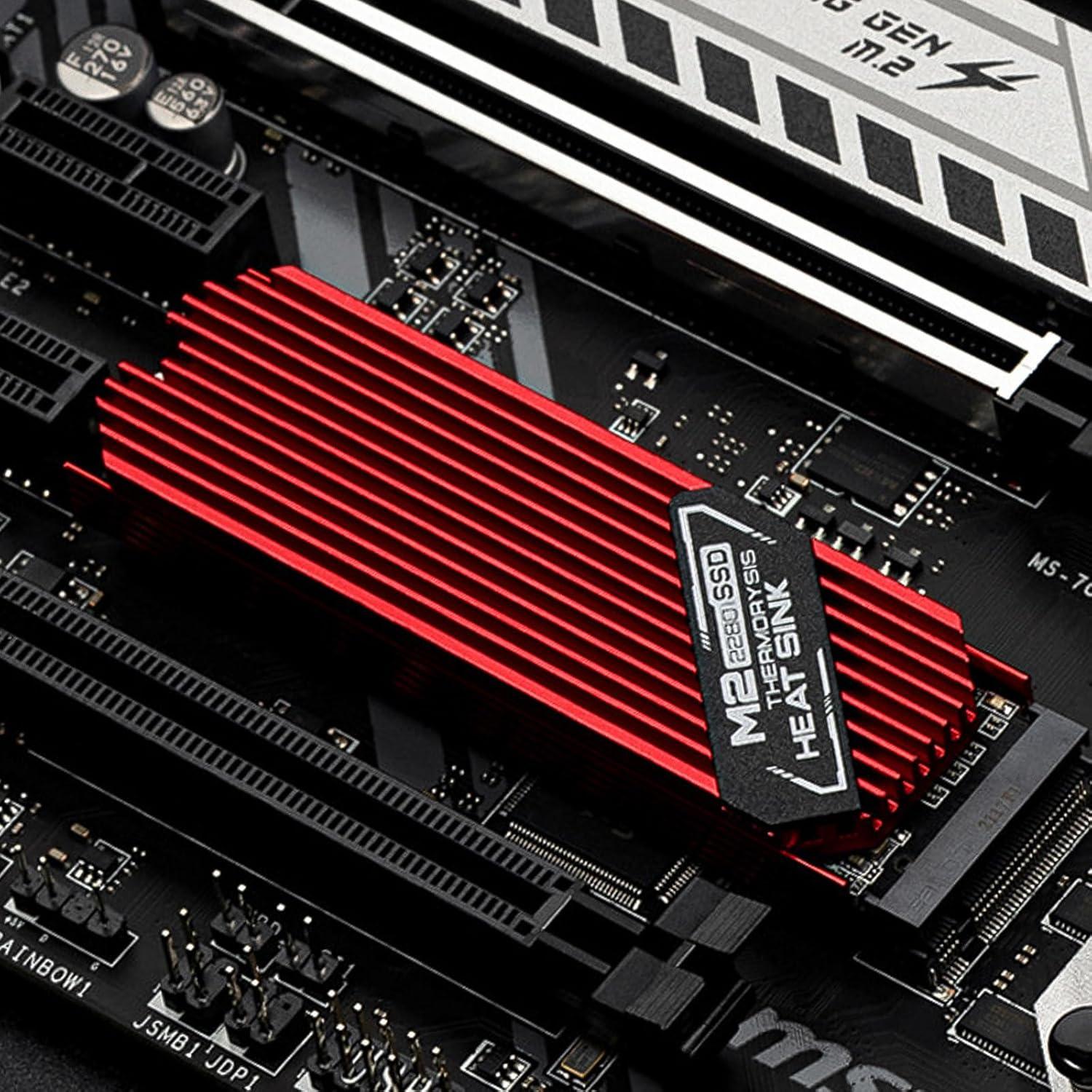 Enfriador M.2 2280 ASTARON con Disipadores y Almohadillas