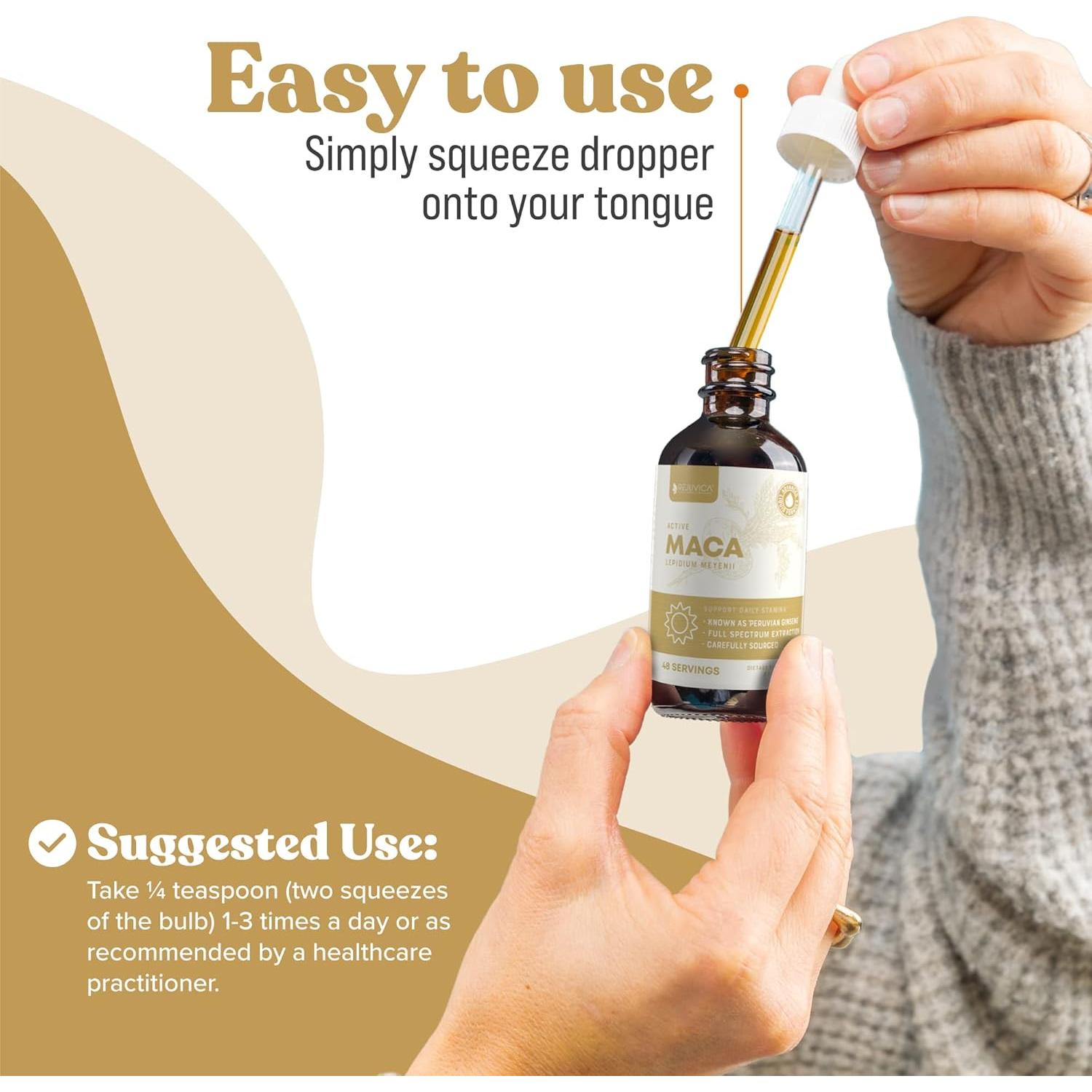 Rejuvica Health Active Maca 59 ml - Extracto Líquido Energizante