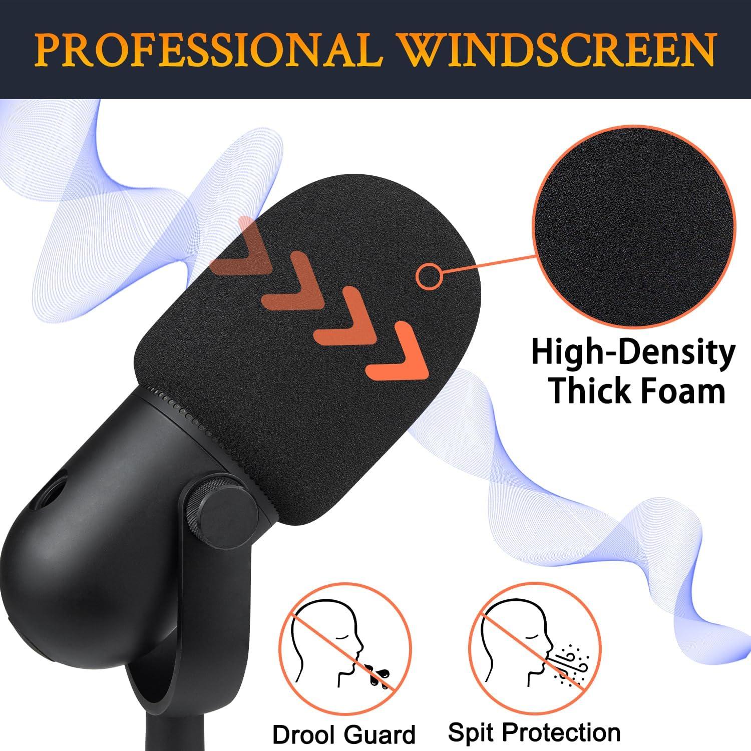 Filtros Pop para Micrófonos SOULWIT Seiren V3 Chroma USB - Negro