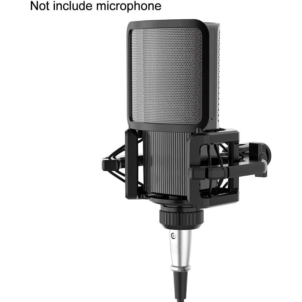 Soporte de micrófono universal QKDS con filtro antivibración