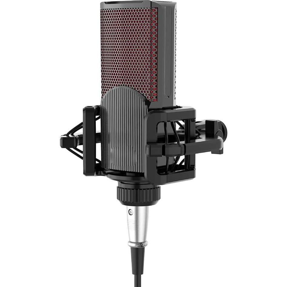 Soporte de micrófono universal QKDS con filtro antivibración