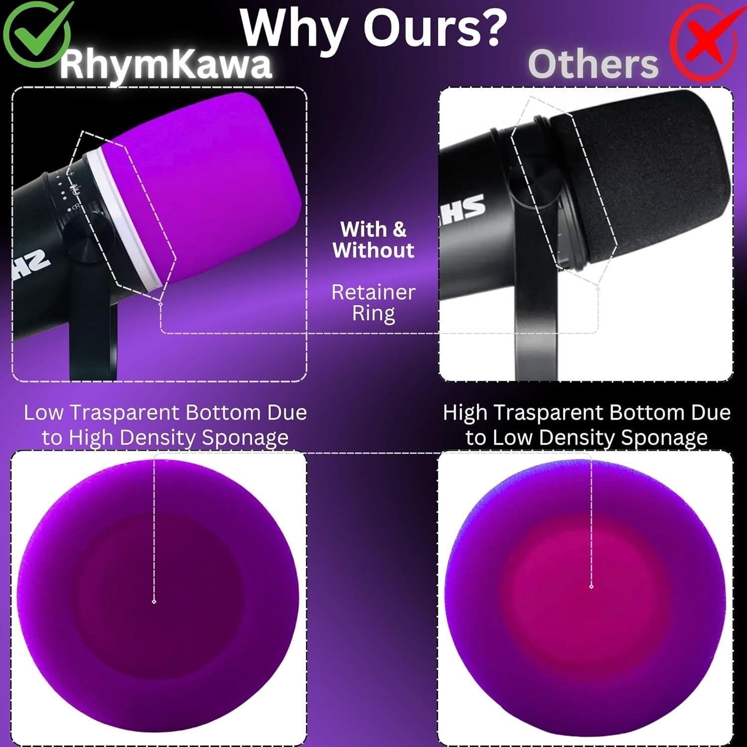 Filtro Pop MV7 para Micrófonos Shure MV7, MV7i, MV7+, MV7X