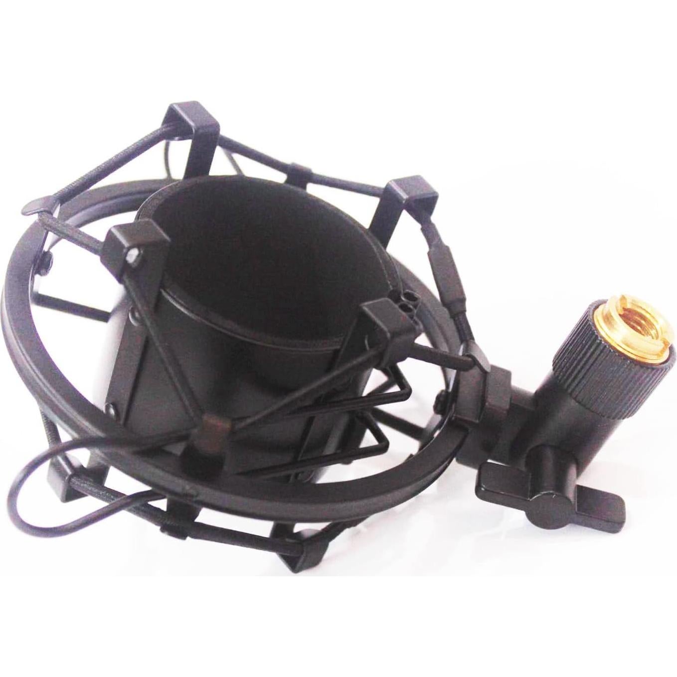 Soporte de micrófono universal negro SM51 para diafragma 48-51mm