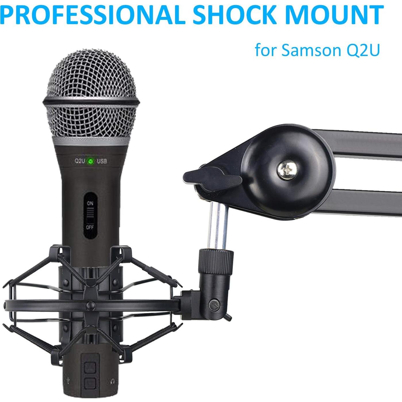 Soporte de Amortiguación Samson Q2U USB/XLR Antivibración