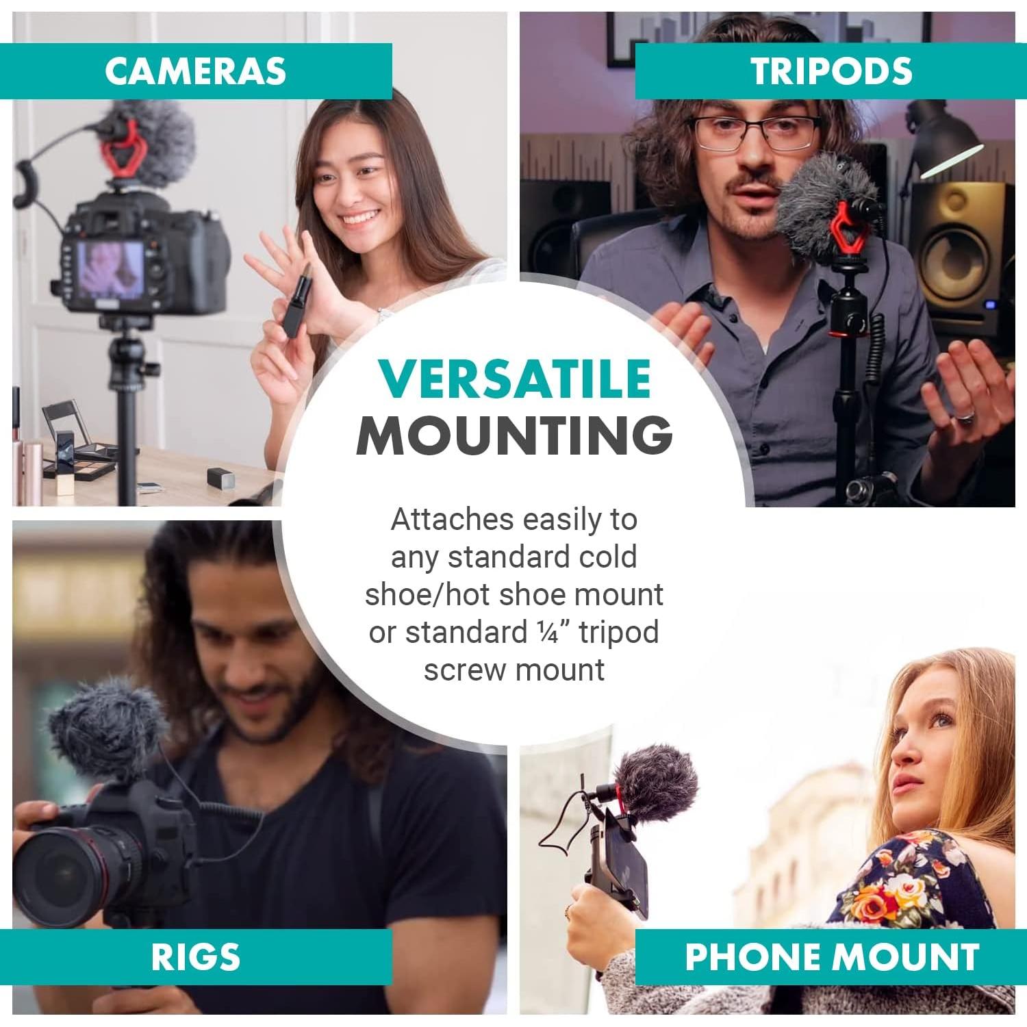 Montura de Choque Movo SMVXR10 para Micrófono VXR10