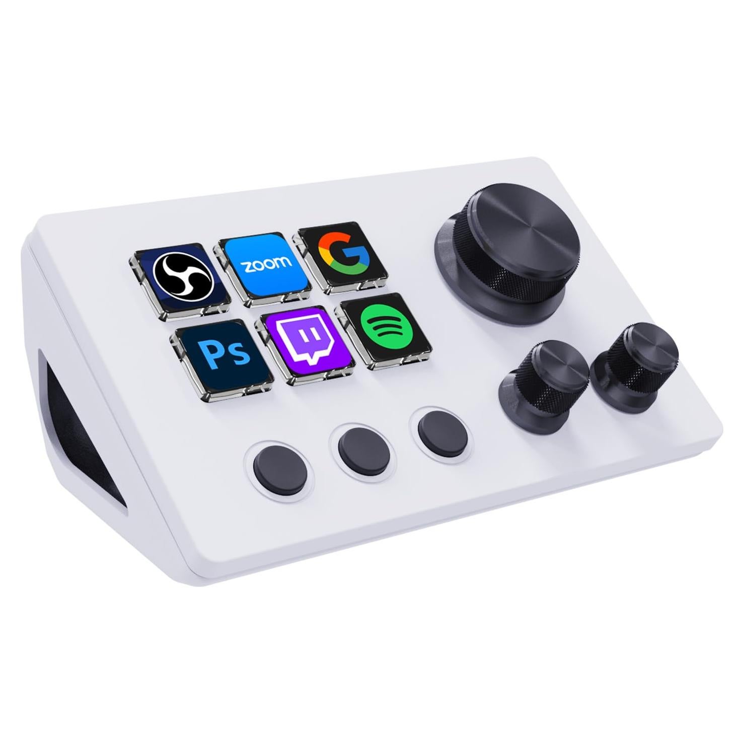 Controlador de Transmisión TreasLin N3 con 12 Teclas Macro USB-C