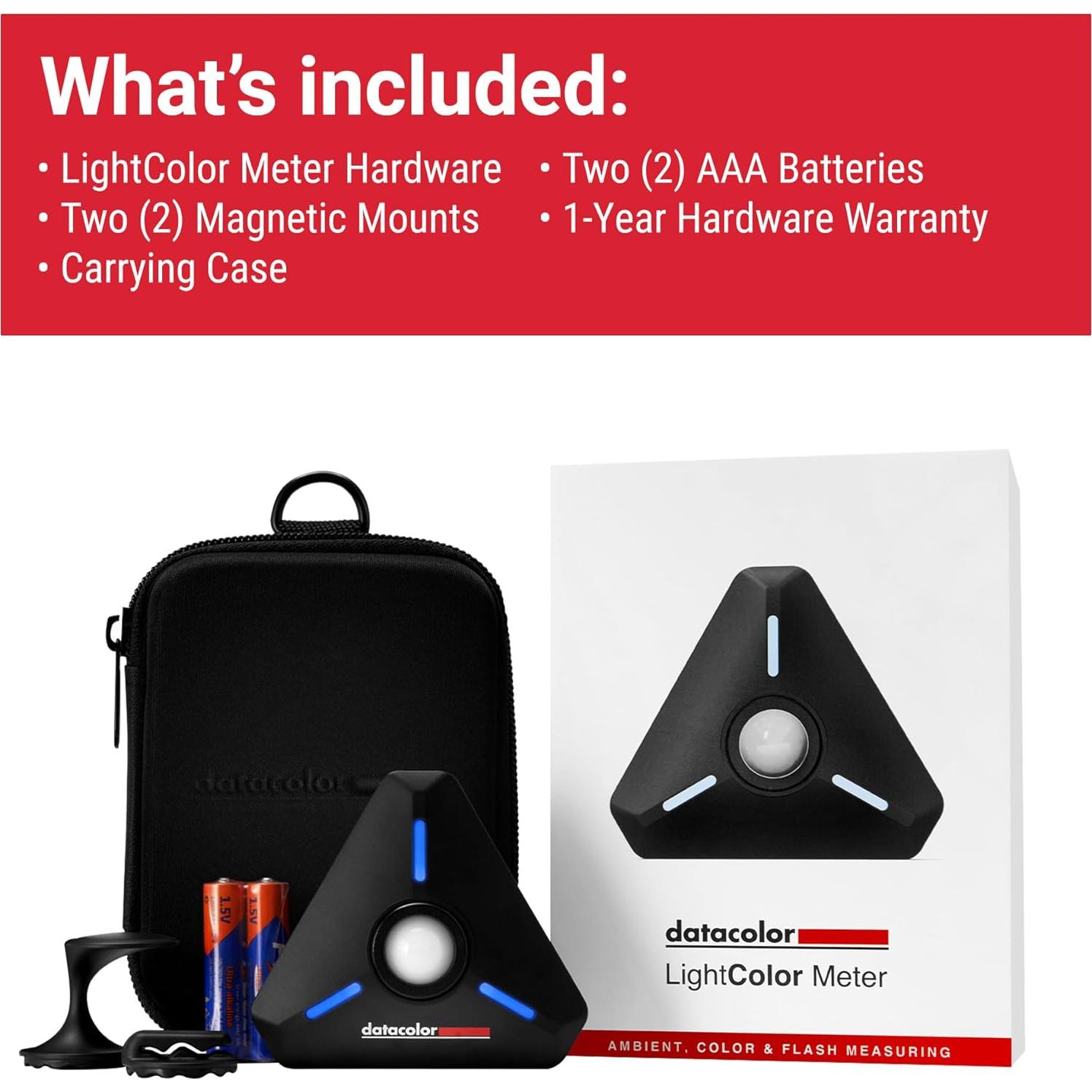 Medidor de Luz y Color Datacolor LCM200 - Bluetooth, Portátil