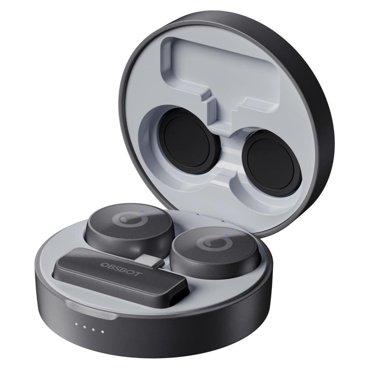 Micrófono Inalámbrico OBSBOT Vox Doble Lavalier 300m USB-C