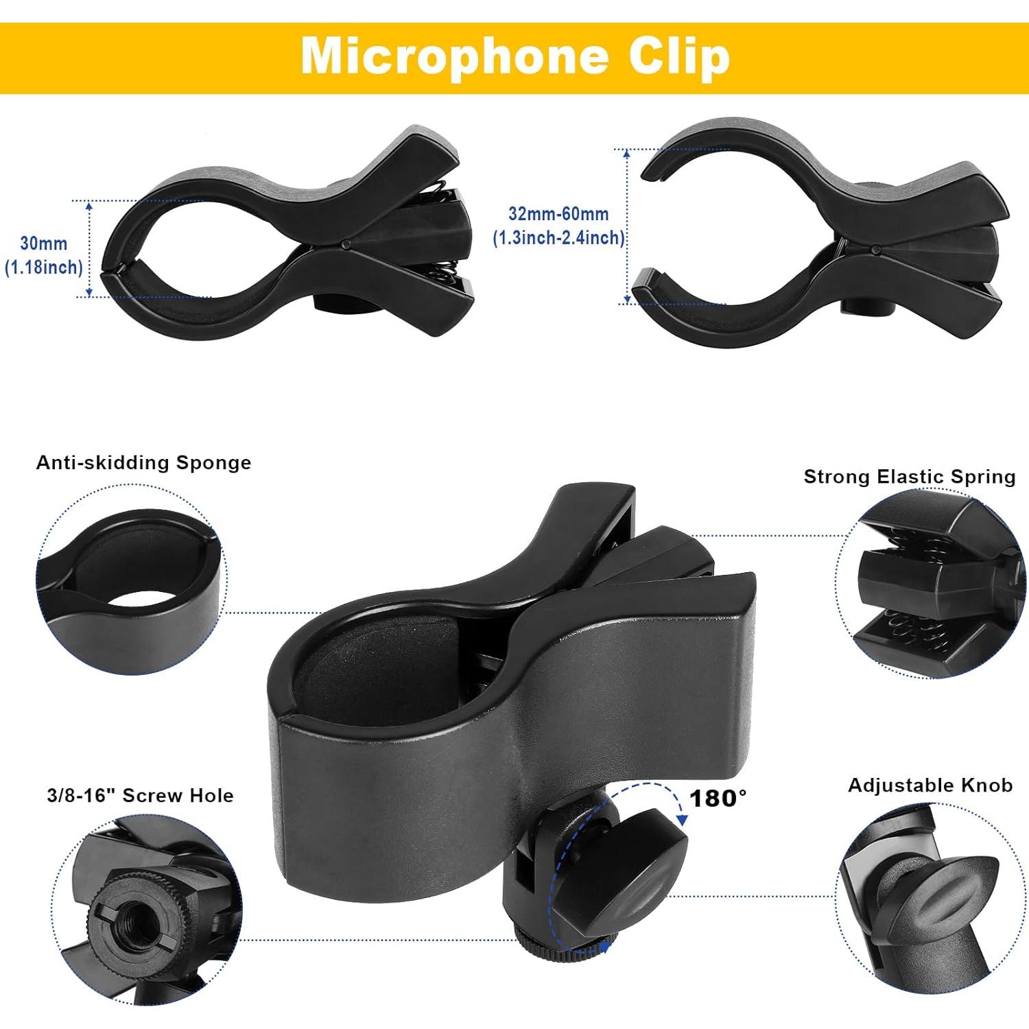 Soporte de Micrófono Cuello de Ganso MK0108 Ajustable 50 cm