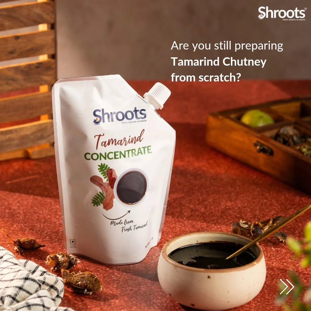 Pasta de Tamarindo Shroots 165 g - Sin Azúcar, Sin Gluten