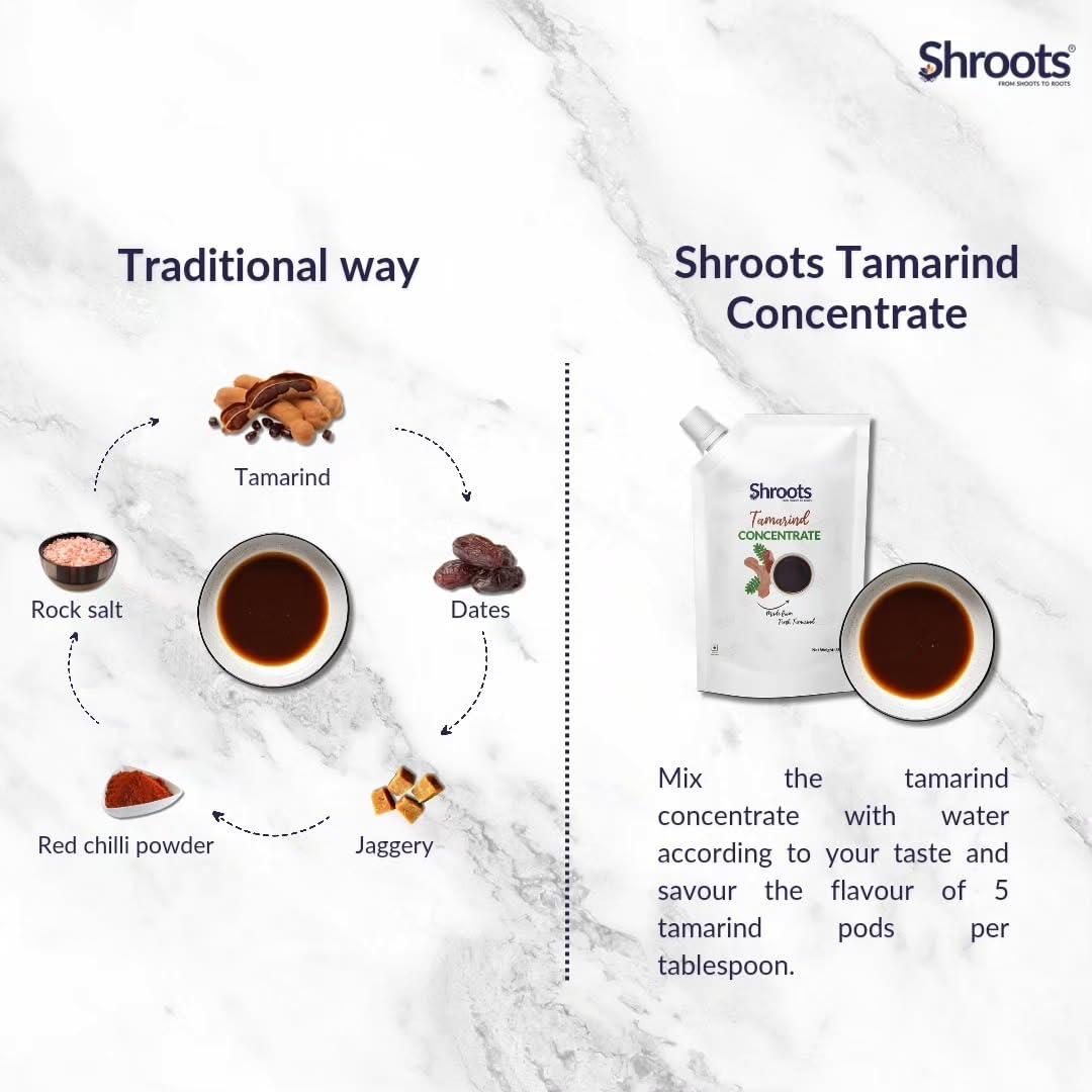 Pasta de Tamarindo Shroots 165 g - Sin Azúcar, Sin Gluten