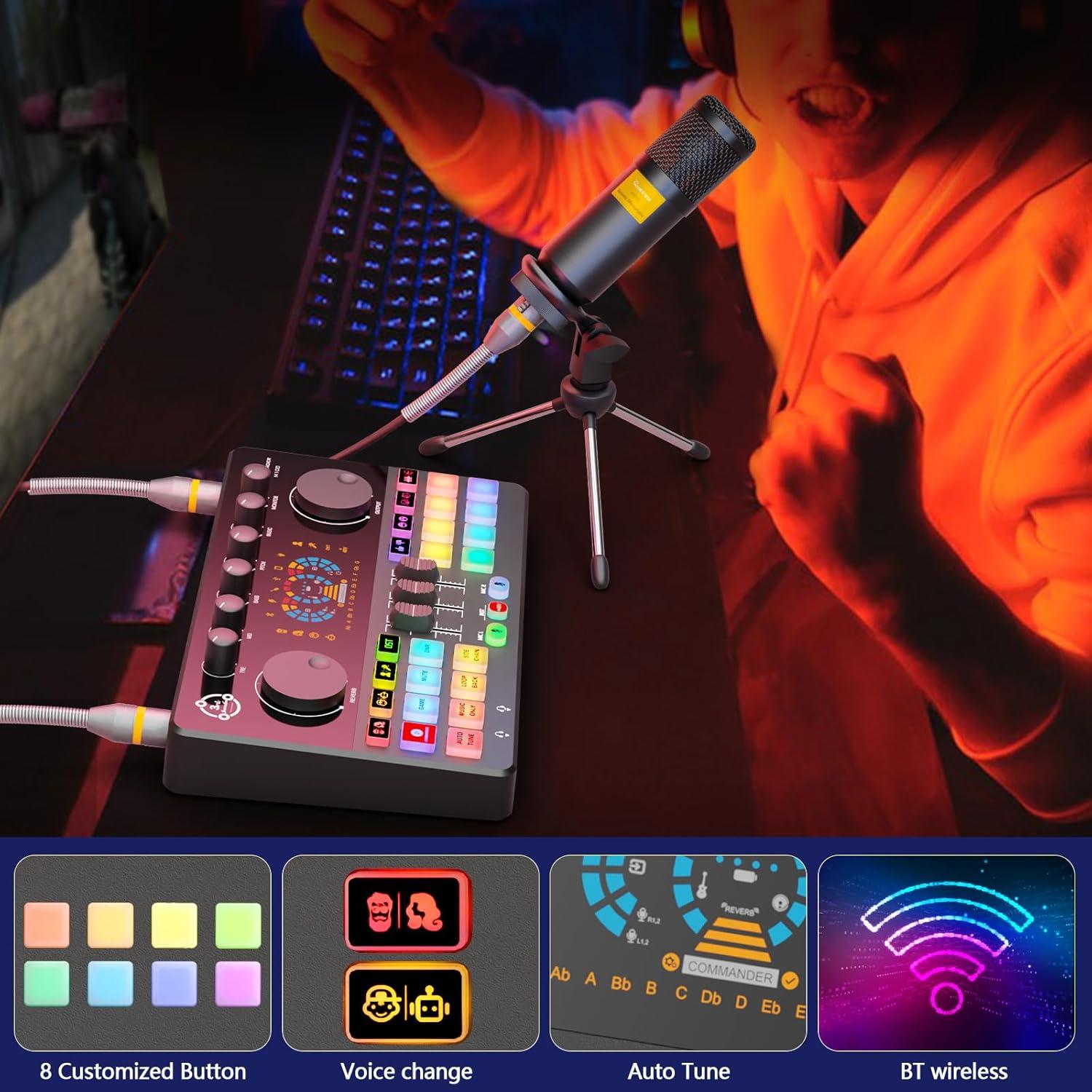 Paquete de Podcast para 2 con Mezclador M100 y Micrófonos XLR