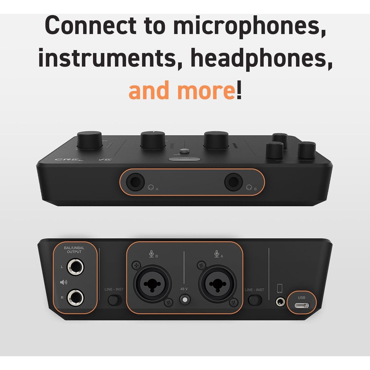 Interfaz de Audio USB Creative Live! A3 24-bit 96kHz Monitoreo Directo