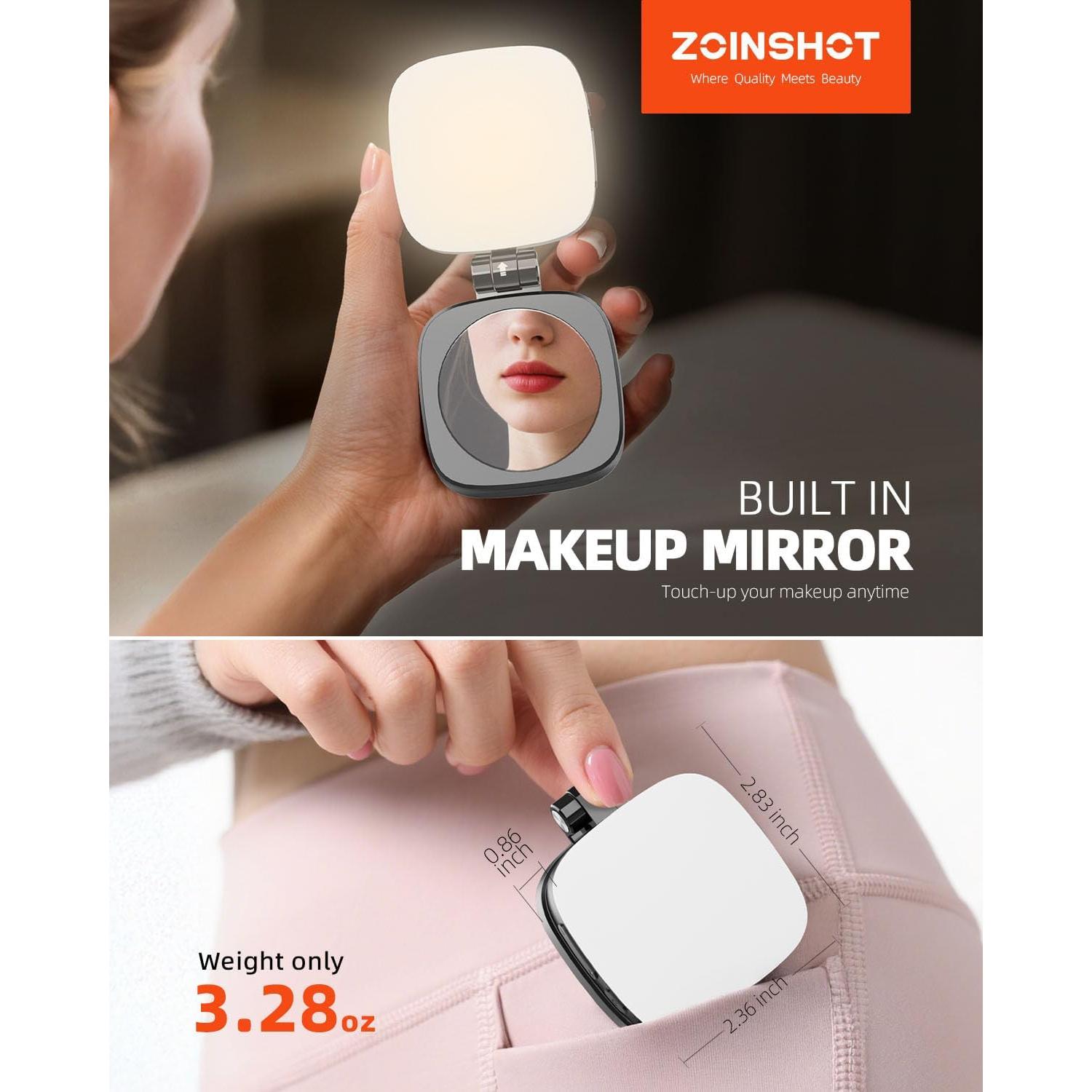 Luz de Anillo Magnética ZOINSHOT FL302BK con 5 Temperaturas