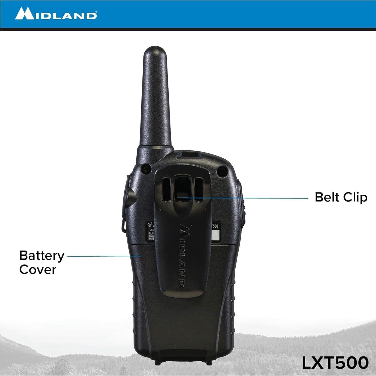 Radios de Dos Vías Midland LXT500VP3 - Paquete de 4
