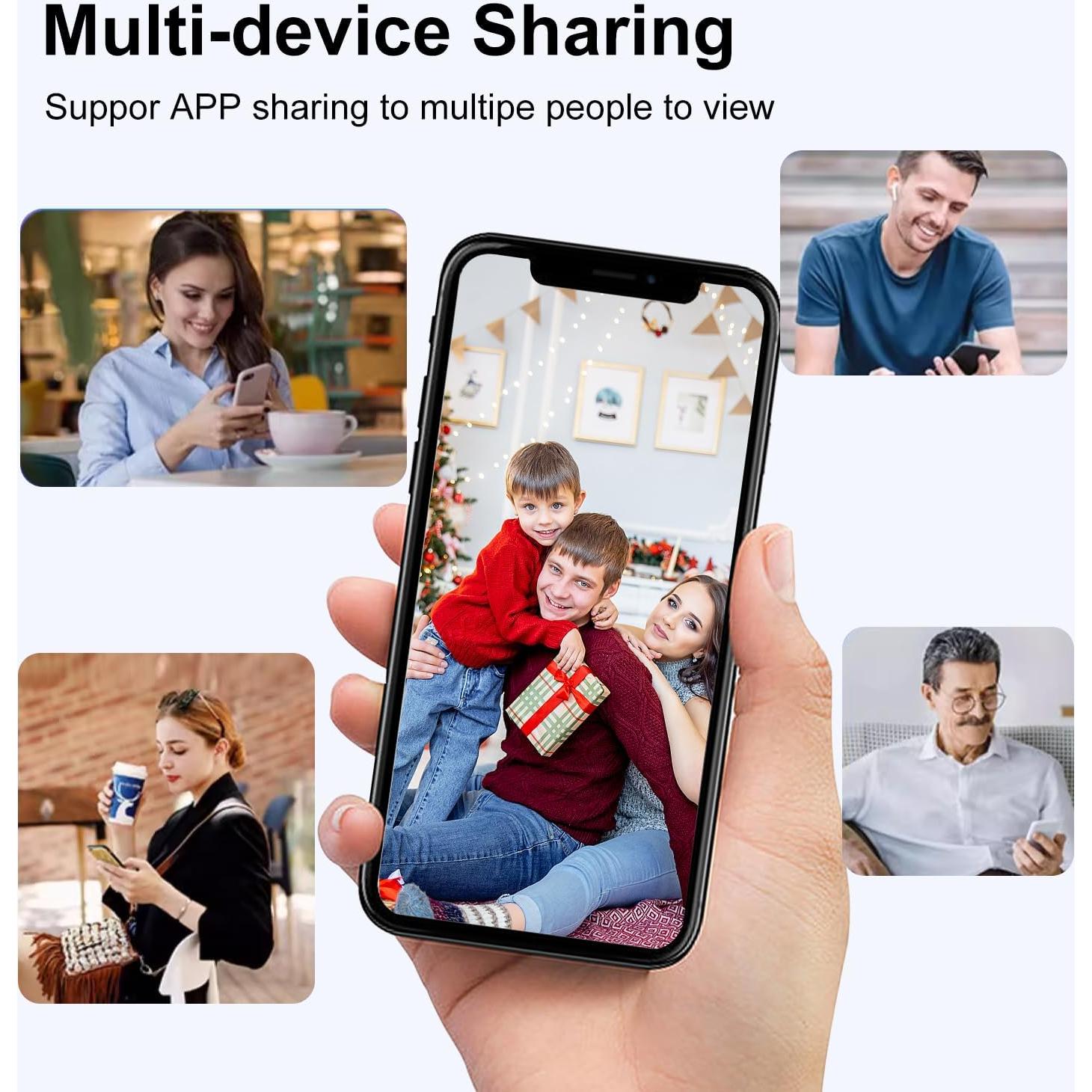 Cámara Mini WiFi HD 1080P YISPK con Visión Nocturna y Detección de Movimiento