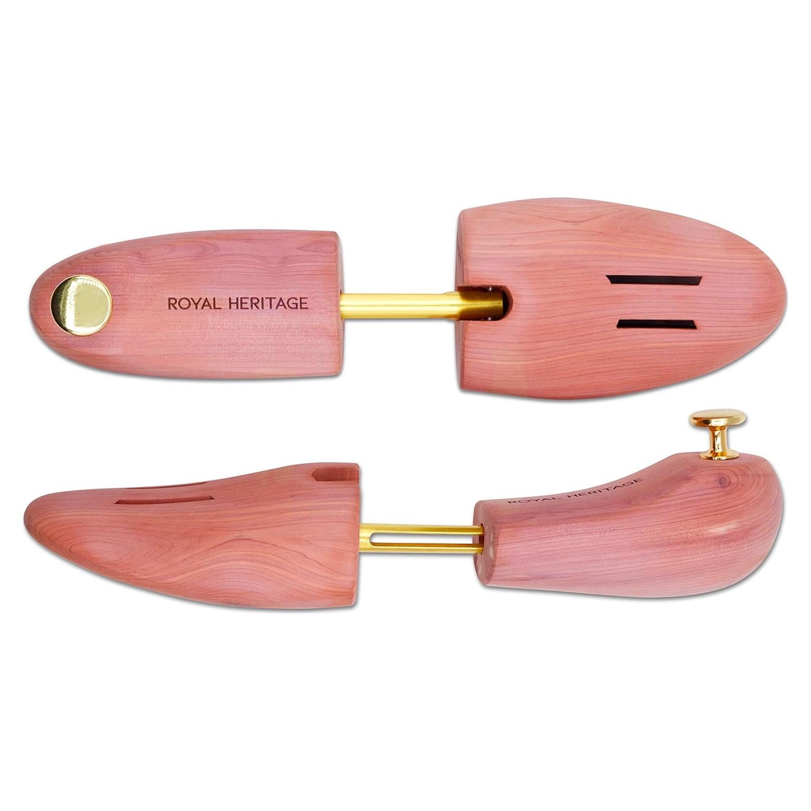 Zapatos de Madera de Cedro Royal Heritage - 1 Paquete - Talla 7-8.5